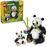 LEGO Creator 3&rsquo; in 1 Wild Animals: Panda Family Toy Turning into Orca or Penguin for Children Ages 31165-8 and Over