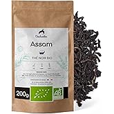 Chabiothé Assam Organic Black Tea 200 g - Organic Agriculture - Origin India - Packaged in France