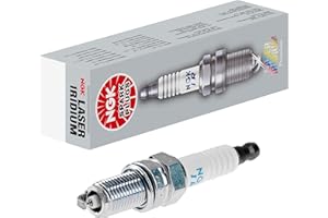 NGK Candela accensione 93311 Elettrodo centrale - iridio 1 Elettrodo di massa schermato/a 5 kOhm con sede-tenuta piatta Attacco/Raccordo-SAE fisso Apertura chiave: 16 mm Lunghezza filettatura: 19,0mm