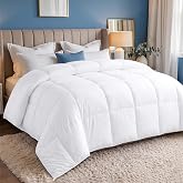 Utopia Bedding Lightweight Duvet 200 g/m&sup2;, 15 x 220 cm, Bed 80/90, White | Cool and breathable duvet that transmits lightness