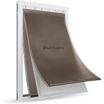 Ersatzklappe Für Hundetür Extra Groß – 33x61 Cm, Wetterfest, Magnetisch, Kompatibel Mit PetSafe PAC11-11040