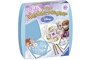 Ravensburger – Mandala – Mini – Disney La Reine des Neiges – Loisir créatif – Dessin – Enfant dès 6 ans – 29835