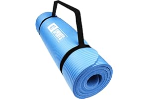 Calma Dragon 85611 NBR Yoga Mat, spessore, tappetino antiscivolo, ideale per pilates, esercizi, fitness, ginnastica, stretching