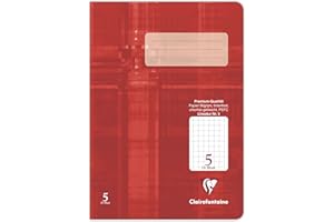 Clairefontaine 331505C - NOTEBOOK A5 CLAIREFONTAINE 5 32P 90G