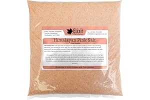 ELIXIR GARDENS Elixir 100% Organic Fine Grade Himalayan Pink Salt | 10kg