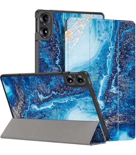 Custodia Xiaomi Redmi Pad Pro 12.1' - Cover Portafoglio Con Pellicola Vetro Temperato - Foto 2