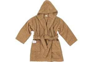 Accappatoio Meyco Baby Uni in spugna (accappatoio per bambini in 100% cotone, meravigliosamente morbido, di alta qualità, assorbente)