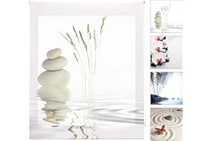 Blindecor Estor enrollable translúcido digital, Zen,W-Z-14991,150X180 cm