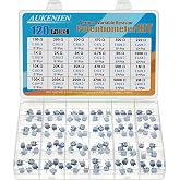AUKENIEN 24 Values 120 Pieces Potentiometer 100 200 300 470 500 220 1K 2K 3K 4.7K 5K 150K 10K 20K 30K 47K 50K 100K 200K 300K