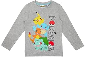Pokemon Maglia a maniche lunghe in diversi