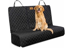 AMZPET Coprisedile Auto per Cani (Extra Largo: 143 cm) - Impermeabile - Antiscivolo e antigraffio - Durevole - 56 x 45 x 143 cm
