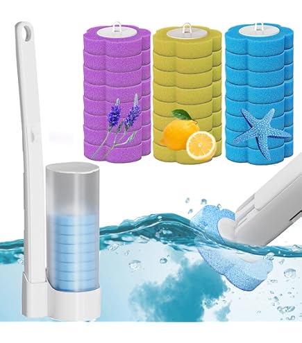Brosse De Toilette Jetable MMNage Impasse Ensemble De Brosse De
