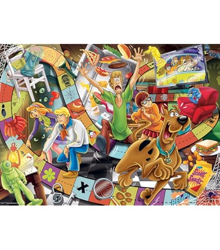 The OP Scooby-Doo Zoinks! 1000 Teile Puzzle – Mit Den Gruseligsten Scooby-Villains