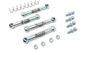 M.S-handel - Tieferlegungskit Airmatic Koppelstangen Luftfahrwerk - Zubehör kompatibel mit Audi Mercedes SL R230 alle Baujahre - Stufenlos einstellbar - Premium Version ohne Software-Update (V4)