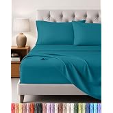 Utopia Bedding 4-Piece Sheet Set 135 x 190 cm &ndash; Brushed Microfiber Polyester &ndash; Oeko-Tex Certified &ndash; Fitted Sheet, Flat Sheet