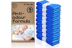 IPALAMILA Nappy Bin Refill, Nappy Refill Bags Degradable Carton Packaging Compatible with Tommee Tippee, Twist and Click,Angelcare Refill - Max Odor Lock and Germ Protection, Nappy Bin Refill