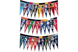 Rico Industries NHL Hockey 4" x 9" Felt Mini Pennant League Set (Includes ALL Teams)