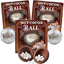 Needzo Hot Chocolate Salted Caramel Flavored Melting Balls, Bulk ...
