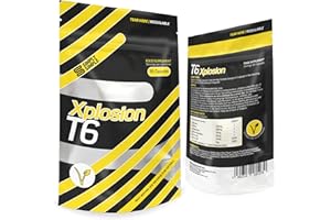 Simply Simple T6 Xplosion Fat Burners Vegetarian Safe Slimming & Diet Food Supplements | Increases Metabolism & Energy with Added Vitamin B, Vitamin D & Caffeine Weight Loss Pills Made in UK