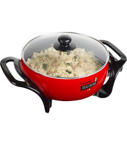 Wok électrique avec thermostat et revêtement antiadhésif [Rosenstein & Söhne