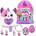 Rainbocorns Eggzania Surprise Mania Trixie the Kitten - Collectible Plush - Over 20 Surprises Inside, 28 cm, Cuddle Plush Stuffed Animal, Rings, Bracelets, Stickers, Wearable Accessories (Kitten)