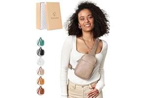 Vantamo Crossbody Bags for Women: RFID Blocking Vegan Leather Sling Bag with Anti-Pickpocket Clip - Trendy & Compact, Secure Style for Everyday Use with Peace of Mind Promise -3 Sizes, 6 Colors