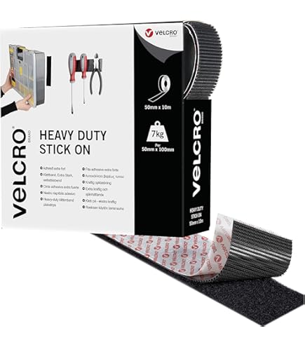 Nastro A Strappo Nastro Di Fissaggio Autoadesivo Forte 16/20 - Foto 13