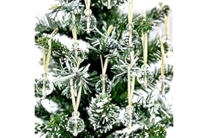 VEEKAY Sonnenfänger Kristall Fenster,12 Stück Kristalle zum aufhängen,Fensterdeko Hängend,Regenbogen Sonnenfänger Kristal,Regenbogen Kristalle Anhänger,Kristall Glas Prisma,Bunte Kristall Regenbogen