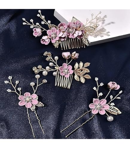 Venditore USA Bellissimo Matrimonio Sposa Fiore Cristallo Strass