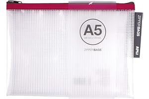 APLI 17383 worek z zamkiem błyskawicznym A5