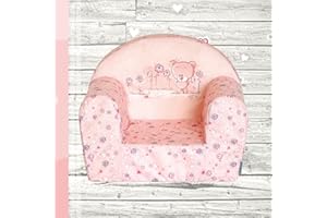 ‎FORTISLINE FORTISLINE - Kindersessel ab 1 Jahr – Kinderstuhl - Kuschelsessel - Sessel aus Schaumstoff Kindertraum - Viele Motive