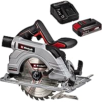 Einhell Akku-Handkreissäge TE-CS 18/190 Li BL Power X-Change (Li-Ion, 18 V, Ø190x20 mm Sägeblatt, max. 65 mm…