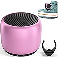 Bluetooth Speaker for Crocs V2 - Upgraded Attachment - Wireless Mini Speaker to attach to your Crocs and Clogs - Charm Accessory for Crocs (Pink Set)
