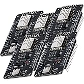 AZDelivery 5 x NodeMCU Lolin V3 Module ESP8266 ESP-12F WiFi with USB-C Connection WiFi Development Board with CH340 Compatibl