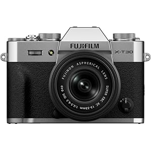 Fujifilm X-T30 III Silver / 13-33mm Kit | 26.1-MP Back-Side Illuminated X-Trans CMOS 4 Sensor | X-Processor 5 Imaging Engine | Latest AF Technology | Subject Detection 6.2K/30P 9:16 | with Lens