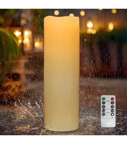 Sompex LED Kerzen 4er Set Mit Timer, Flackernde Flamme, Anthrazit, Wahlweise 12,5/18/23 Cm