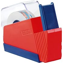 Tesa 3-Pack Heavy Duty Clear Tape - Super Sticky & Quiet - 10m X 15mm Polypropylene
