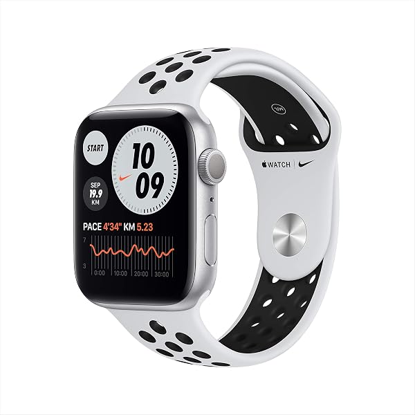 Apple Watch Nike SE - 44 mm GPS Space Gray Aluminium Case with Anthracite/ Black Nike Sport Band: Buy Online at Best Price in Egypt - Souq is now  Amazon.eg