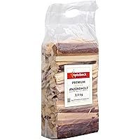 Premium Anzündholz Kiefer 3,5 kg - 18-20cm - ideal für Kamin, Holzofen, Grill und Feuerschalen - trocken - mit…