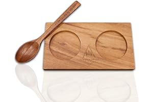 Schwarzwald Spirit Salero y pimentero de madera – Sujeción perfecta – adecuado para molinillos de pimienta/molinillo de pimienta madera, molinillo de sal/molinillo de madera, molinillo de especias