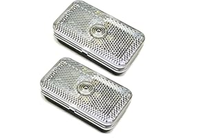 AB Tools Feu de gabarit Avant Mini pour remorque, Caravane Clair Blanc Paire Lampe TR146