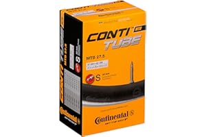 Continental - Camera d'aria unisex con valvola Presta MTB da 42 mm, colore nero, 27,5 x 1,75 2,5"/42 mm