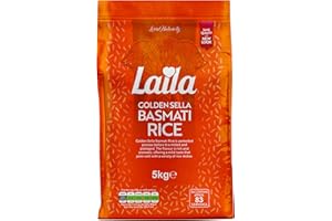 Laila Golden Sella Basmati Rice Long Grain 5kg