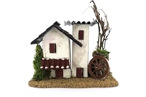 FERRARI & ARRIGHETTI Bertoni modèle 2 Abri de jardin avec tuiles rouges