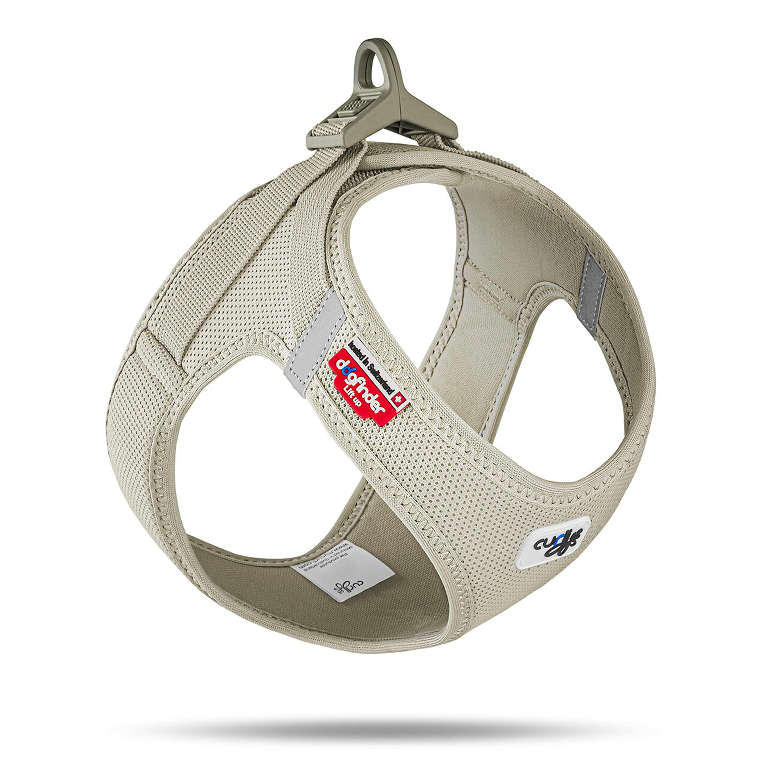 Vest Harness curli Clasp Air-Mesh Light-Tan S