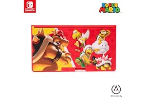 Etui PowerA XL na karty do gier Nintendo Switch - Bohaterowie vs. Złoczyńcy, przenośny, pojemnik na gry, karty do gier na konsolę Nintendo Switch
