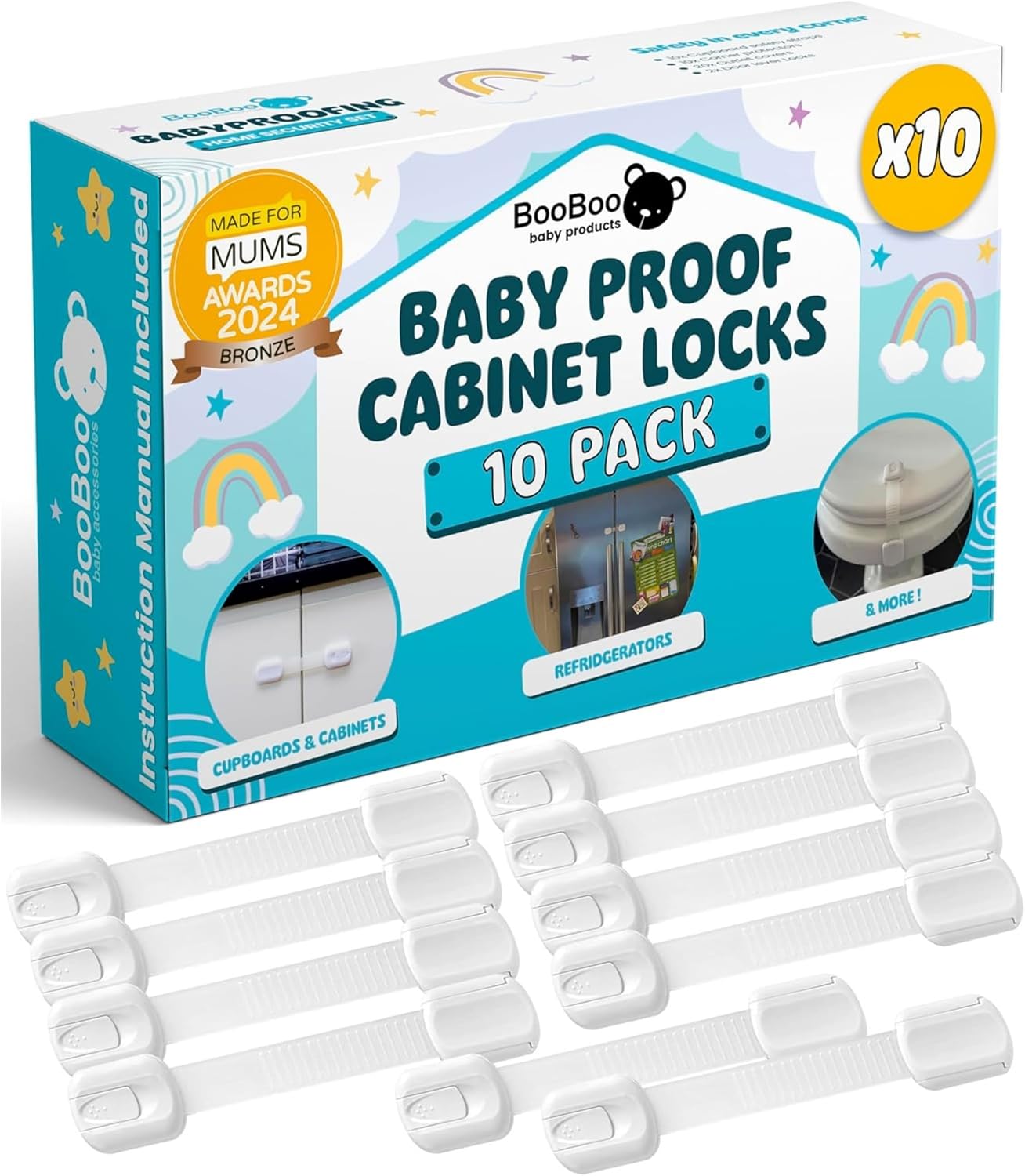 Avis d'Expert & Test Approfondi : BooBoo Baby 10 Pack Premium Child Locks for K (Sélection)