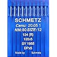 10 Schmetz round bottom flask sewing needles system 134 (R) Industry St. EU 80 (UK 3).