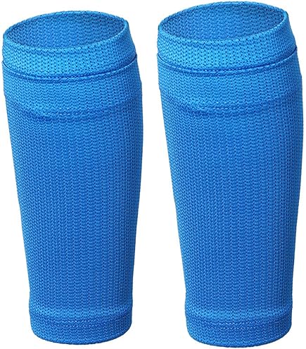 2 Paar Schienbeinschoner Socken Für Kinder - Atmungsaktiv & Rutschfest Für Fußball