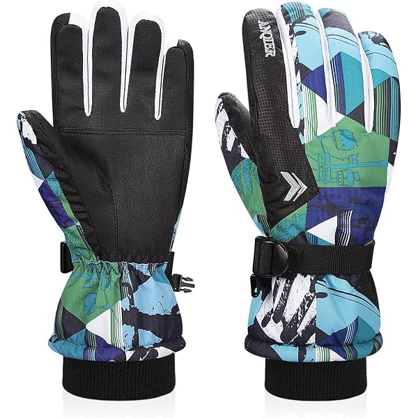 Kinder Winterhandschuhe – Wasserdicht & Warm Für Skifahren, Schnee & Outdoor